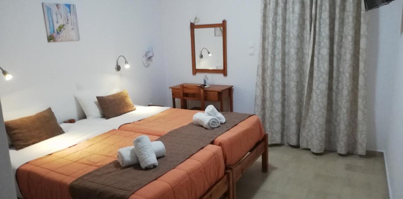 Likourgos Beach Kavos Bagian luar foto