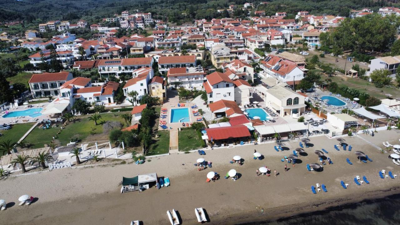 Likourgos Beach Kavos Bagian luar foto