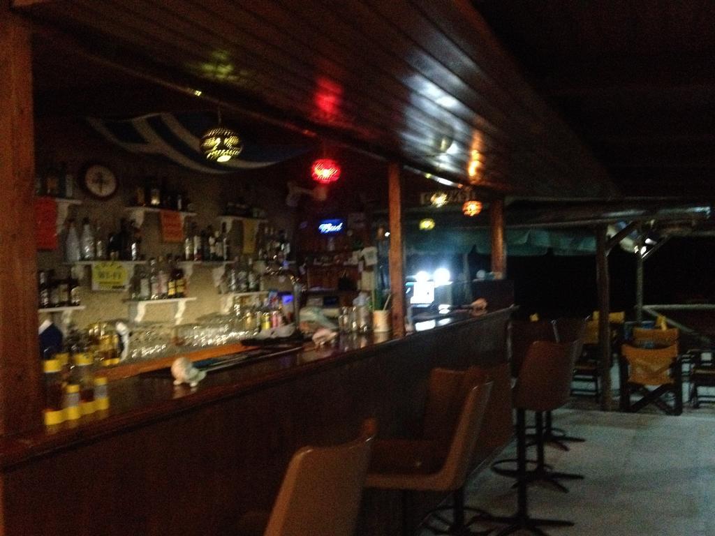 Likourgos Beach Kavos Bagian luar foto